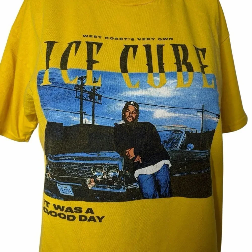 Ice Cube vibrant yellow